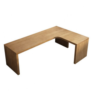 Burlywood Rectangular Solid Wood desks