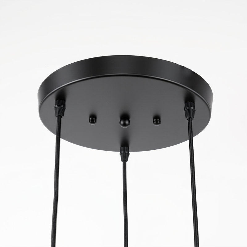 Luminaire suspendu en grappe à 3 lumières pour la salle à manger de la cuisine
