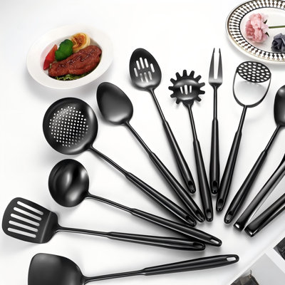 Dishwasher Safe Cooking Gadgets Tools Set, Kitchen 12 Pcs Utensils Set