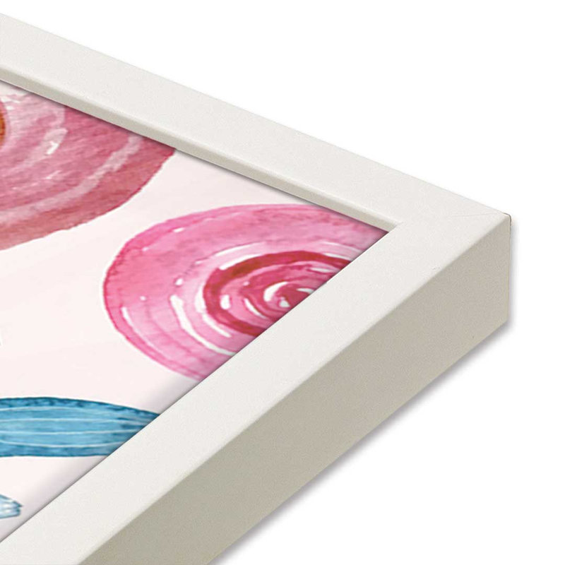 «Be Kind Today and Everyday» par Katie Doucette, reproduction d'art, L 16 po x H 12 po, Blanc, Impression encadrée