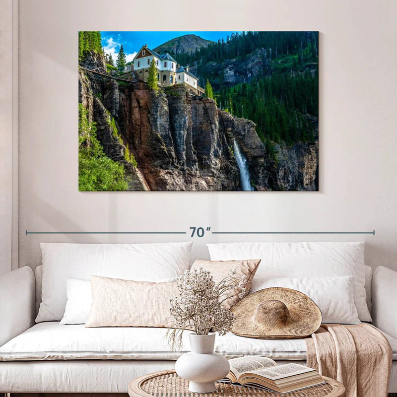 Alvord Bridal Veil Powerhouse, H 32 po x l 48 po