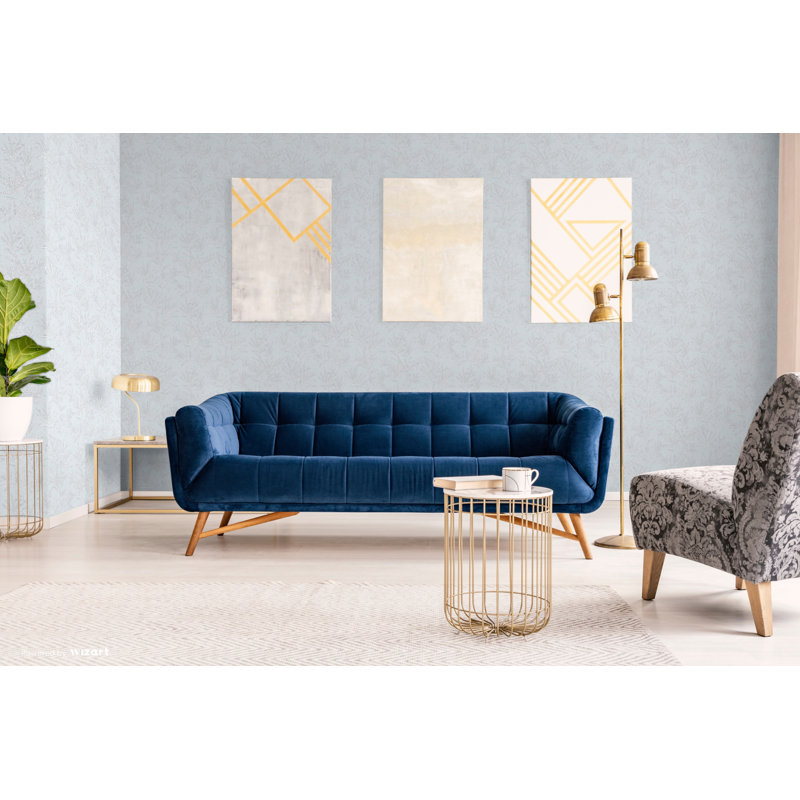 Bradley 10m x 53cm Wallpaper Roll, Aqua