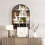 Arch Wall Mirror with Hooks