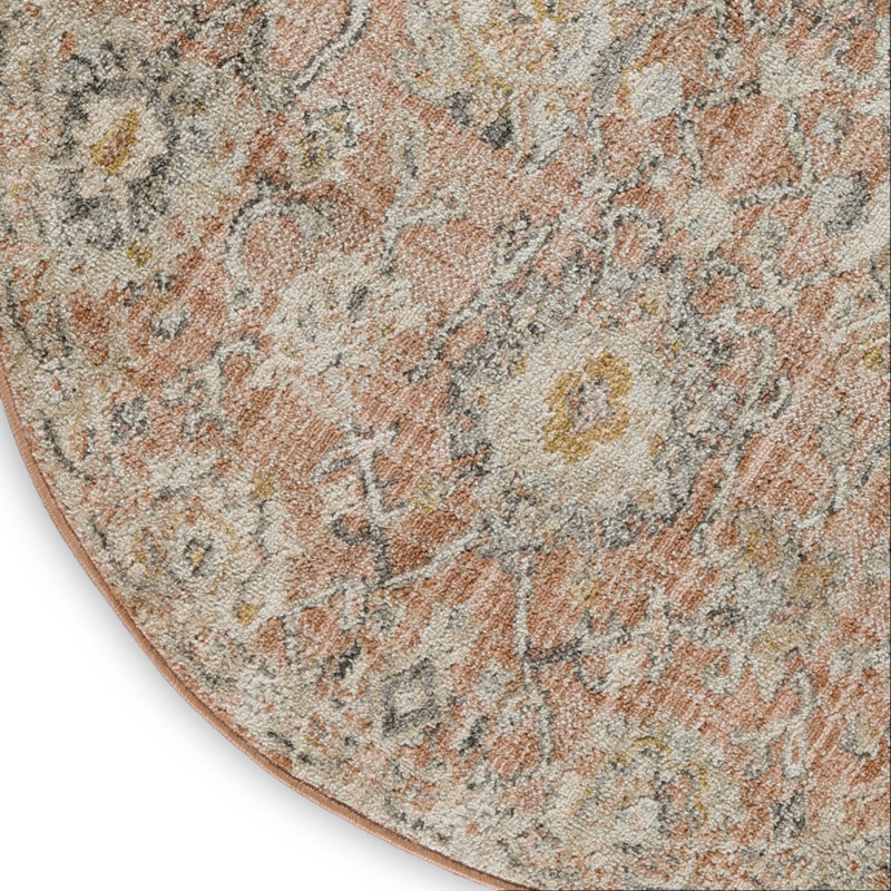 Oberwise Persian Area Rug, Round 7'10"