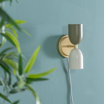 Ezzell Plug-in Armed Sconce