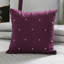  Ensemble d'édredon en microfibre gris clair / mauve 7 pièces-1517168038