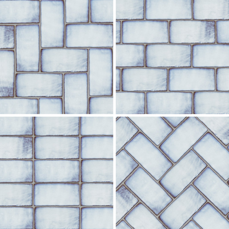 Antic Special 3" x 6" Ceramic Vintage Subway Tile, Special Via Lactea