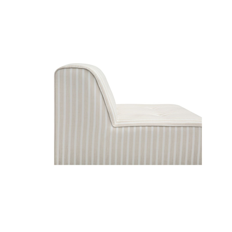 Sunseeker Outdoor Lounge Chair, Brown Stripe, Acrylic
