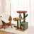 Cactus Cat Tree with Condo & Scratching Posts