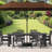 Six-piece Outdoor Patio Dining Table Set-1293898314