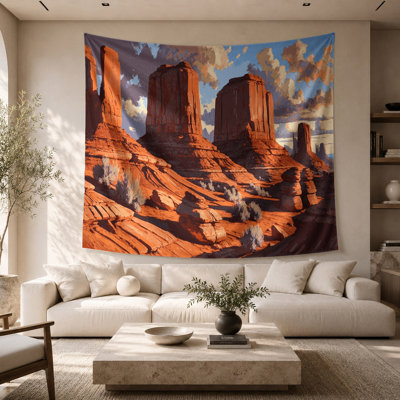 Tapisserie murale Southwestern Landscape Rocky Terrain 129