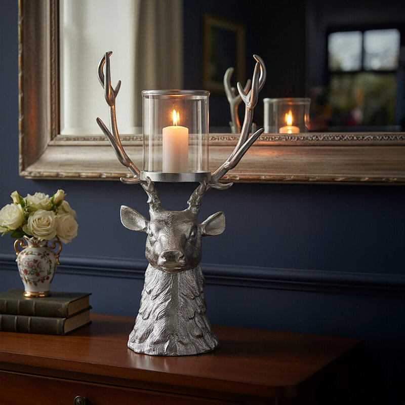 Jeremias Glass Tabletop Candelabra