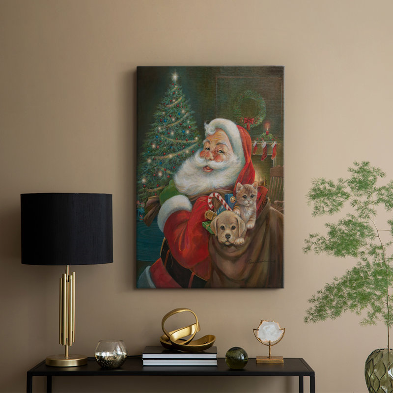 Père Noël - Cavas enveloppés de galerie
