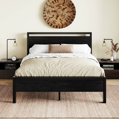 Minas Classical Metal Frame Platform Bed