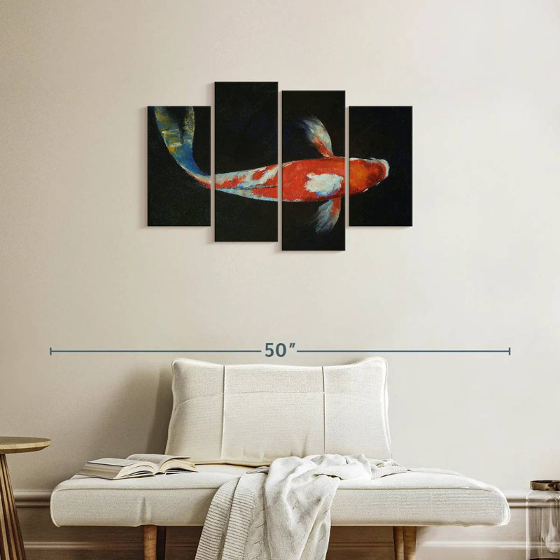 Brampt Koi, 22" H x 36" W