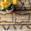 Tapis jaune Cathy Southwestern-84310177