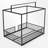Metal Canopy Bed With Removable Fence-960637789-960637788