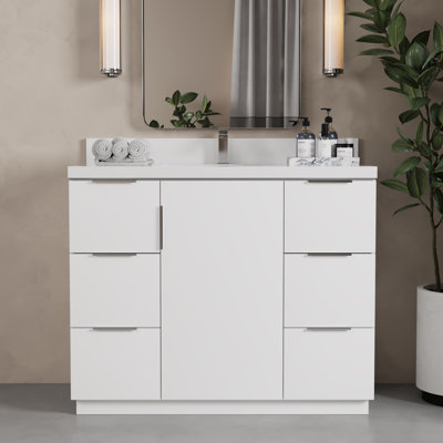 Sedalia 48 po Meuble-lavabo simple