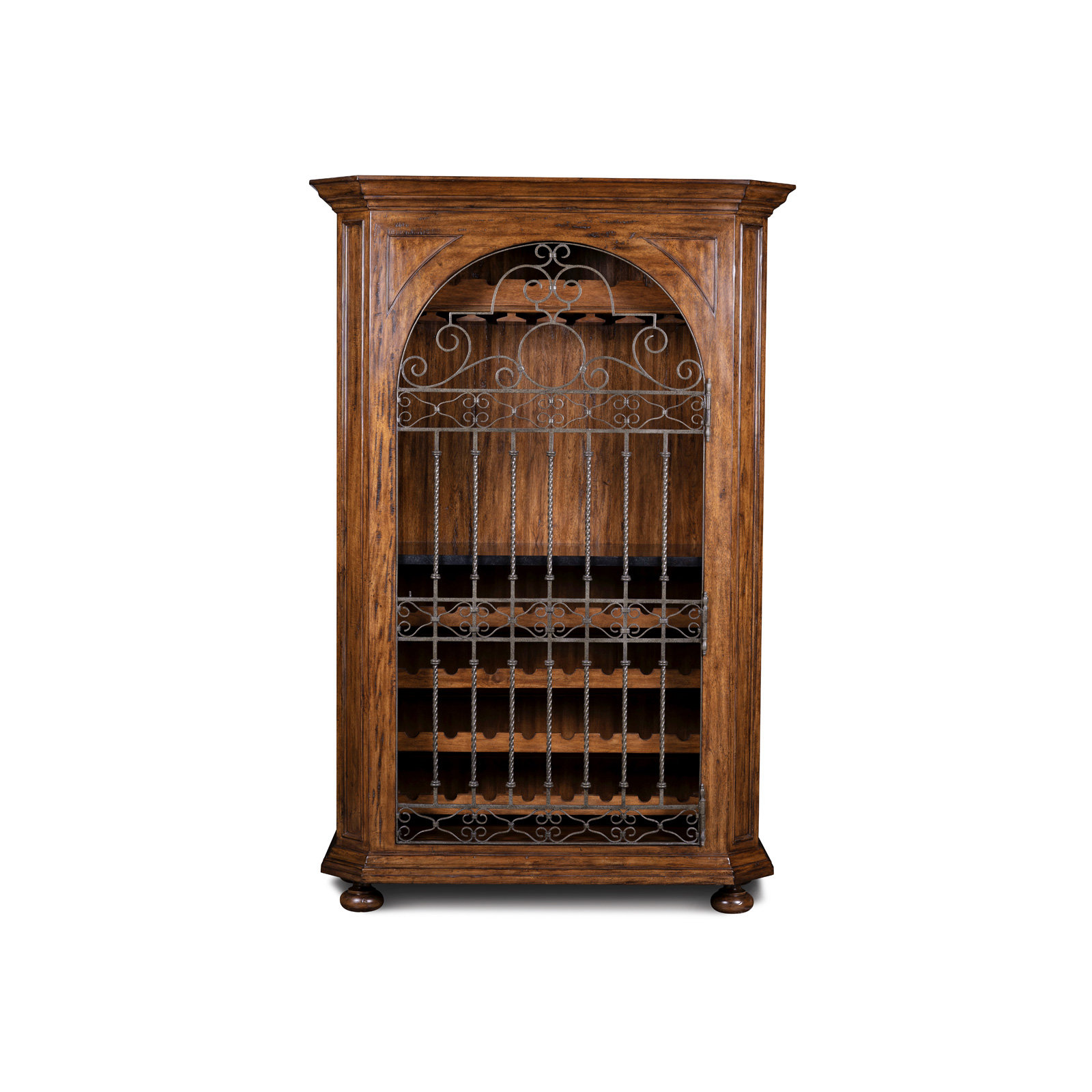 Wrought iron 2025 bar cabinet