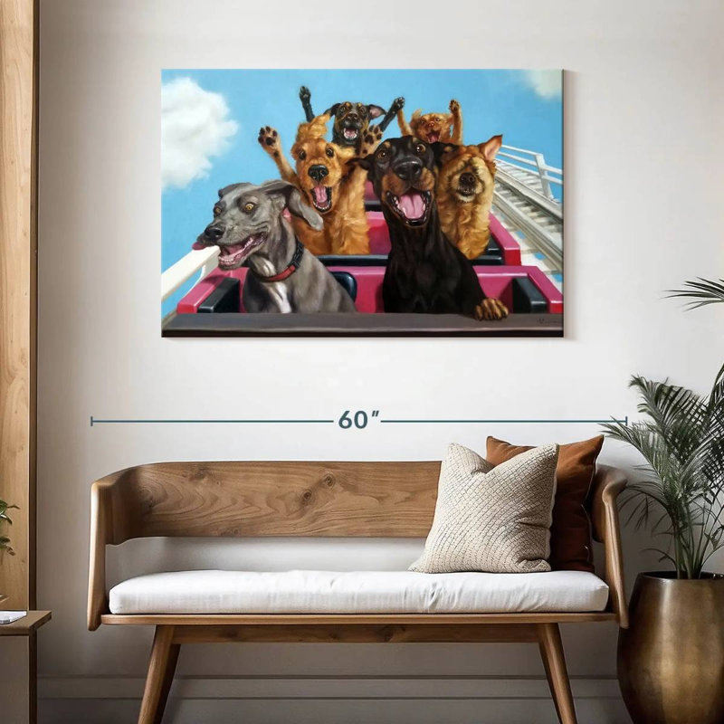Brampt Thrill Seekers, 30" H x 45" W