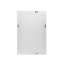 Portland Wood Flat Wall Mirror