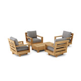Madera Outdoor 14 - Piece Teak Conversation Set