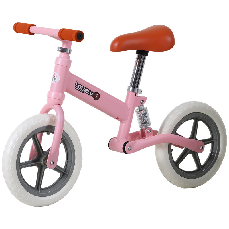 HOMCOM Push/Pull Ride On, Pink