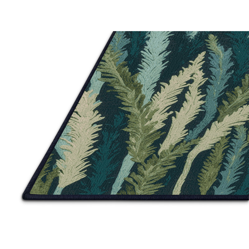  Tapis bord de mer lavable, Rectangle 7 pi x 9 pi