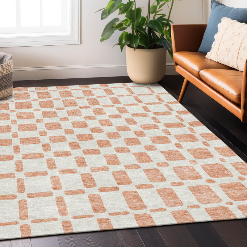 Tapis intérieur / extérieur Chasadee avec envers antidérapant, Rectangle 9 pi x 12 pi
