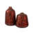 Sharma Crimson Gold Slanted Vase Large