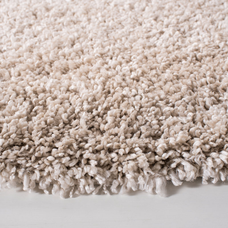Chiles Royal Shag Performance Solid Color Rug, Rectangle 4' x 6'