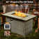 Ensemble de conversation modulaire en rotin avec coussins Emroy