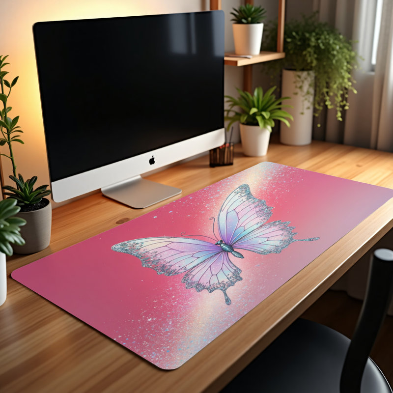 Polyester Desk Pad, 31.5x15.5