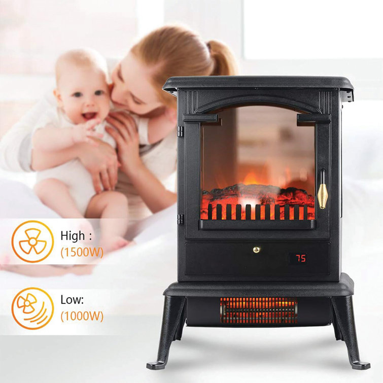 Minocqua Infrared Electric Stove Winston Porter