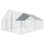 XPT034 Outdoor Chicken Coop Metal Big Space 13*10*6FT