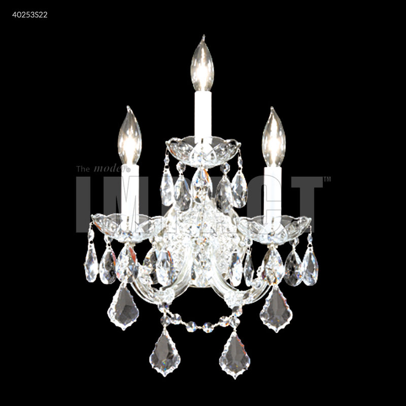 Maria Theresa 3 - Light Candle Wall Light,  Imperial