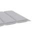 Chaise longue simple en teck avec coussins 78 po Doucet-1036249183-1036249181