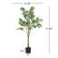 Ficus artificiel 51 po avec pot-1671658448