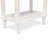 Ewart Beachside Chairside with Wicker Rattan Basket End Table with Glass Inlay-379781181