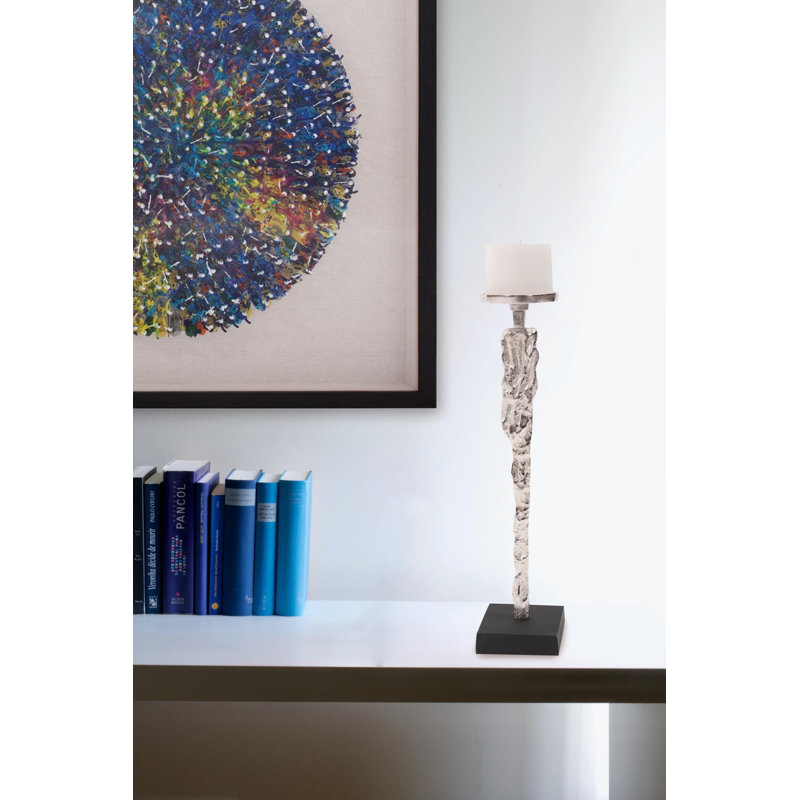 Pilier de table en aluminium 19 po H, H 19 po x P 4 po x l 4 po