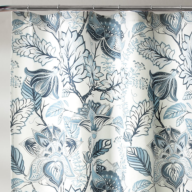 Morganton Polyester Shower Curtain, Dusty