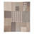 Donna Sharp Smoky Square Pieced Cotton Throw