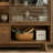 Retro storage cabinet organizer