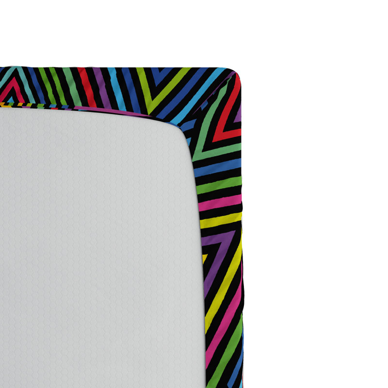 Drap-housse géométrique, Drap-housse simple TG