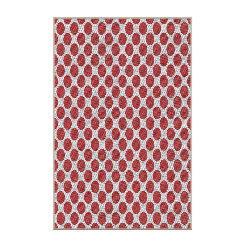 Riccio Polka Dots Indoor Rug, Rectangle 7' x 9'