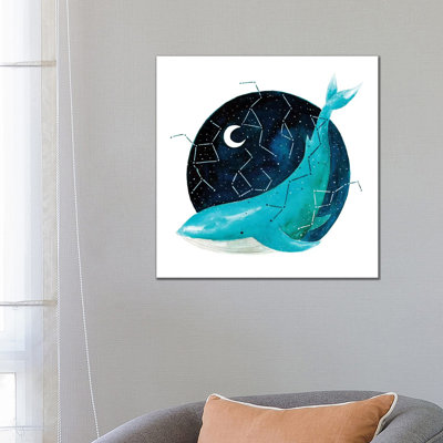 Cosmic Whale III by The Cosmic Whale - Gallery-Wrapped Canvas Giclée on Canvas