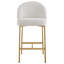 Tabouret de comptoir moderne 27 po avec structure en métal-688825617
