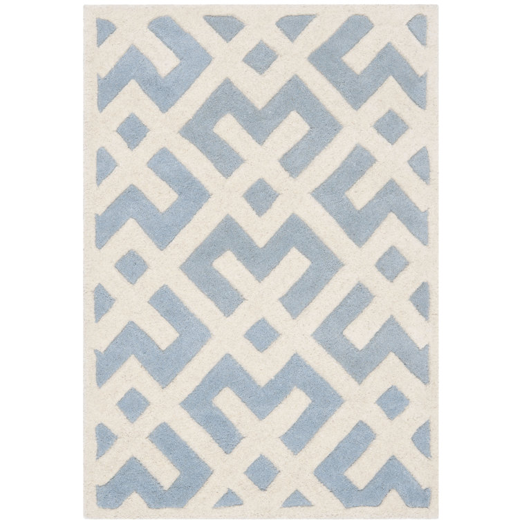 Teresita Hand Tufted Wool Geometric Rug