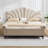 Velvet/Linen Upholstered Storage Bench With Segmented Storage Compartments-568029253-546778403