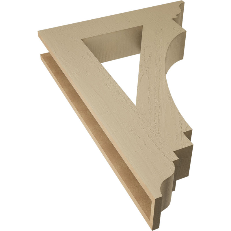 Support en bois de cèdre impérial traditionnel Imperial, H 40 po x l 5,5 po x P 28 po